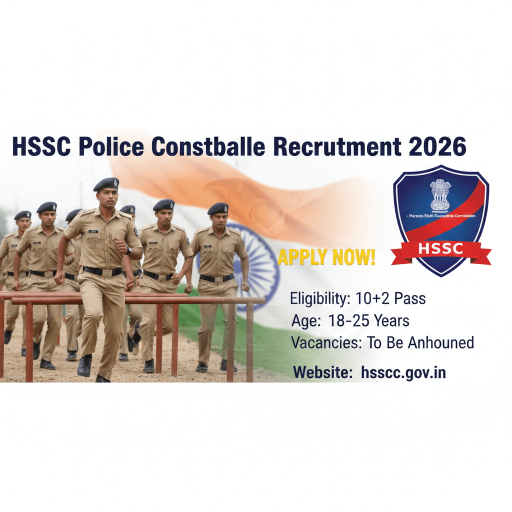 Haryana Police Constable Bharti 2026