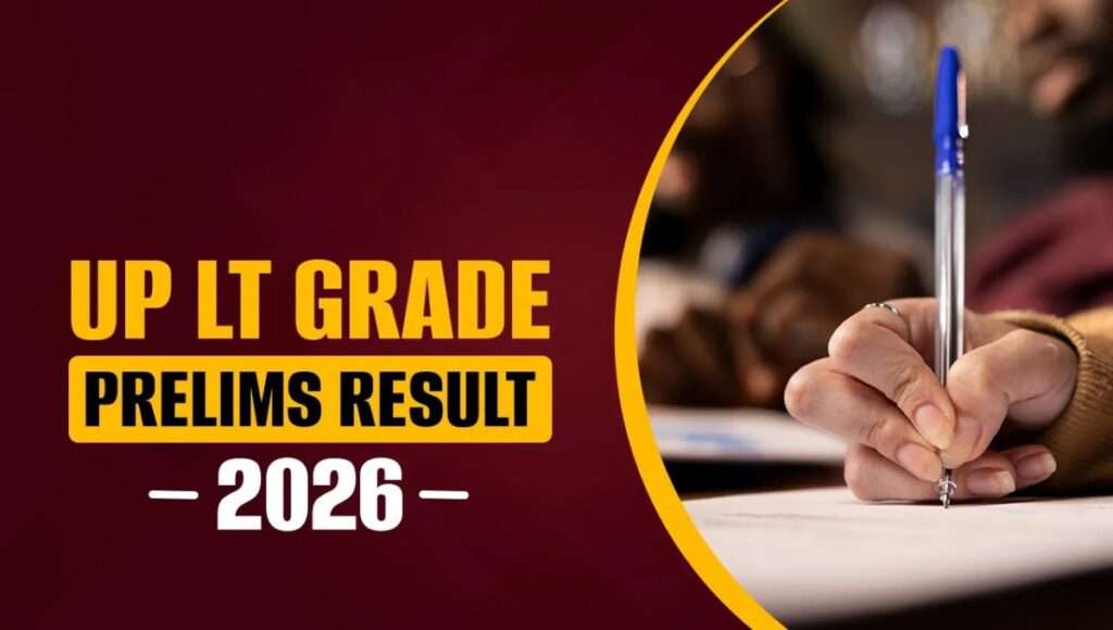 UP LT Grade Prelims Result 
