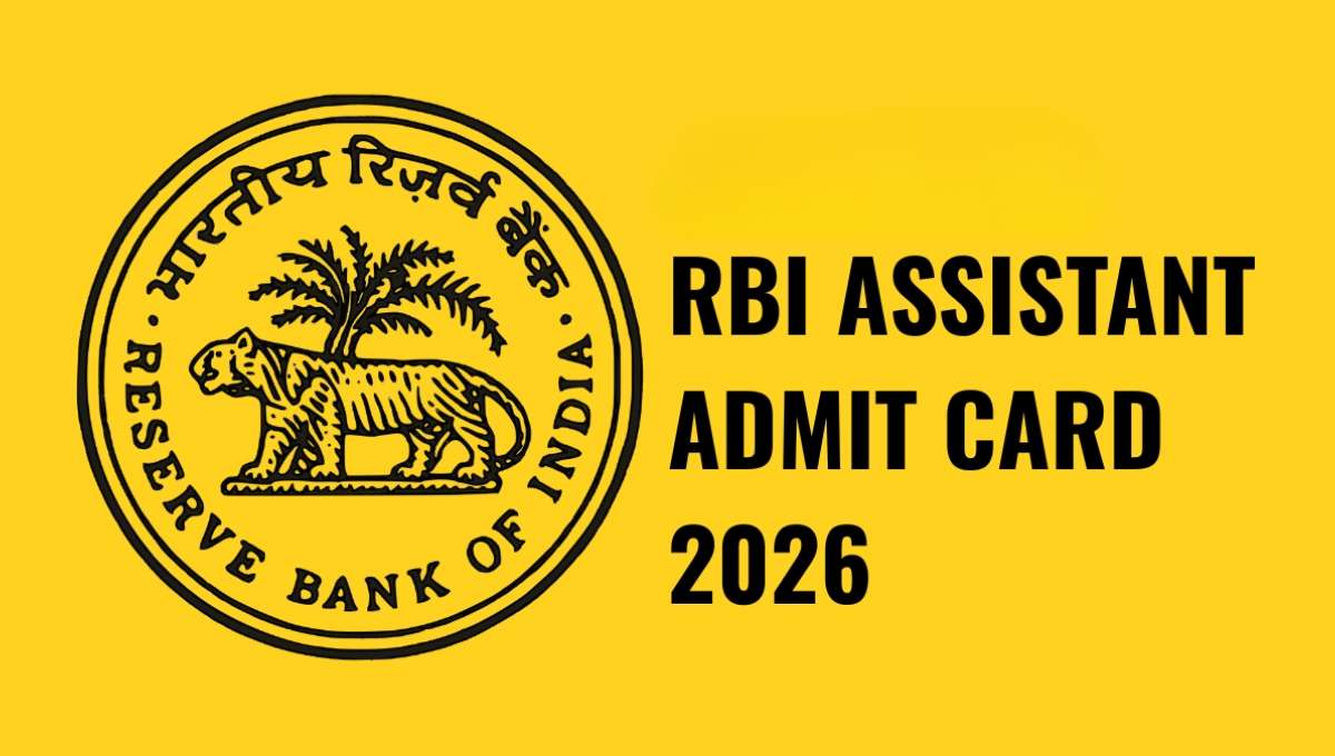 RBI Assistant Admit Card