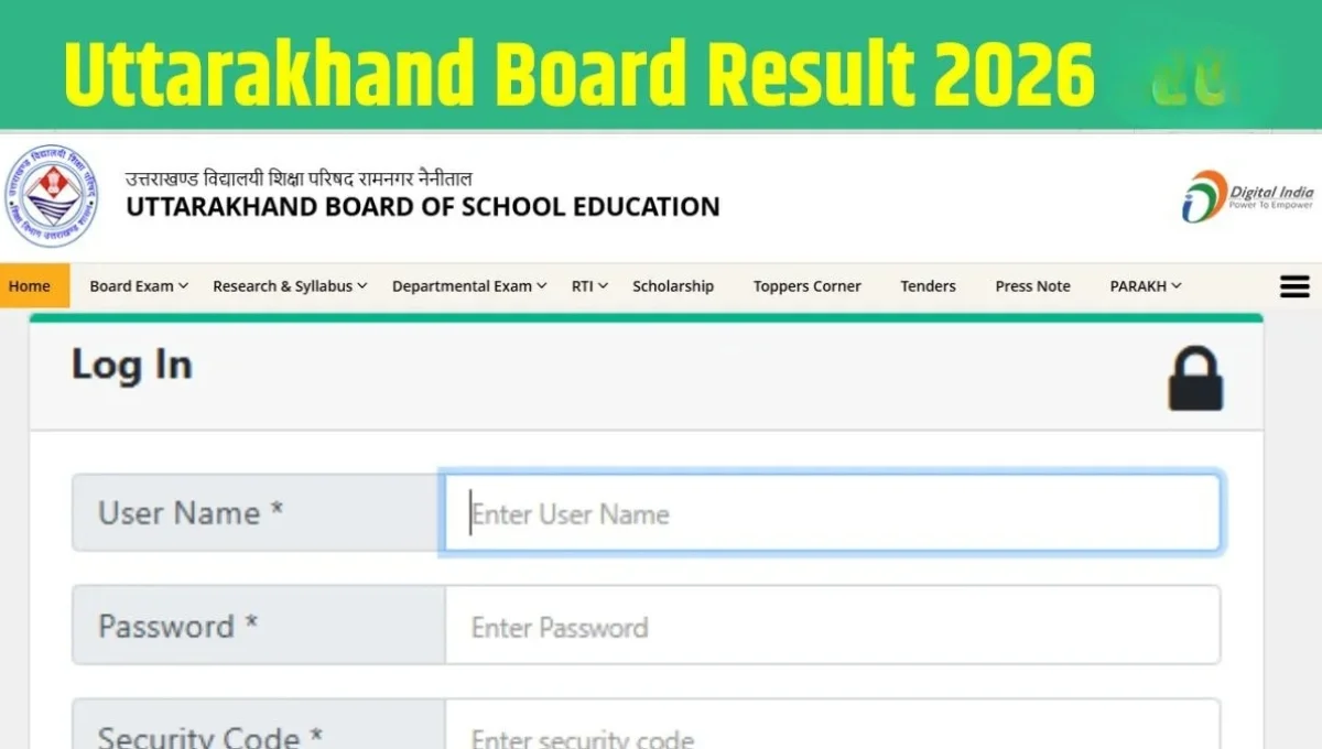 Uttarakhand Board Result