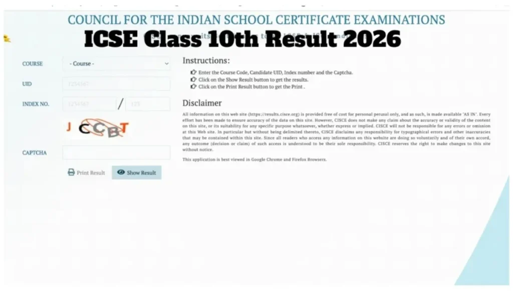 ICSE Result