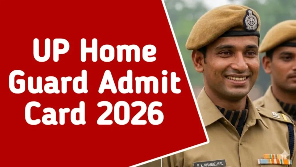 UP Home Guard Admit Card 