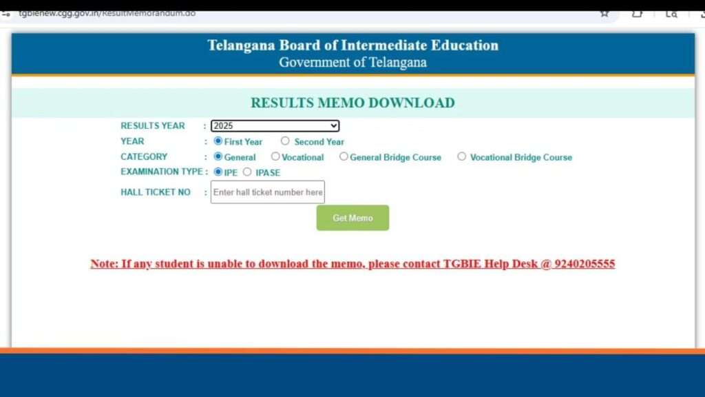 TS Inter Results 2026